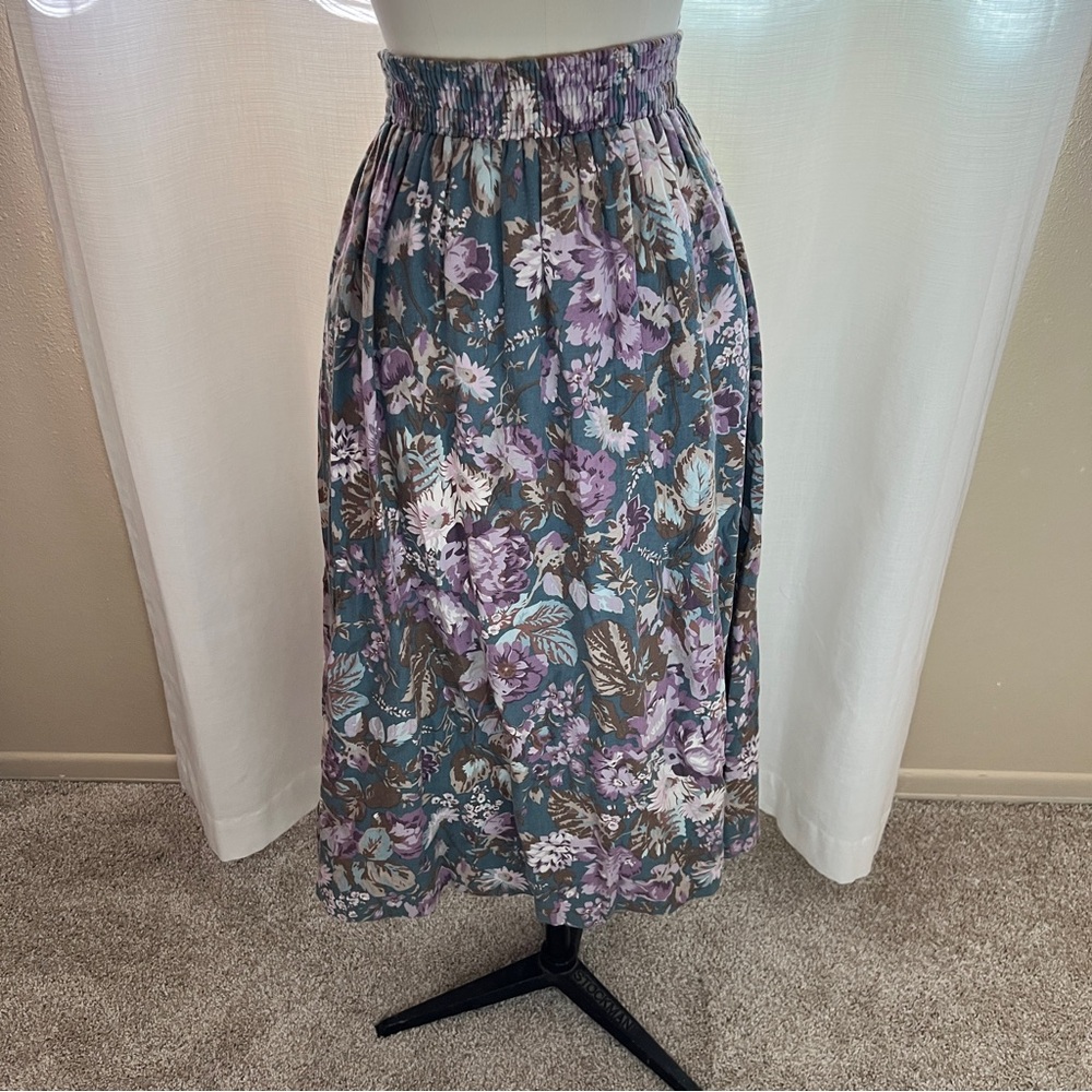 Laura Ashley Floral Skirt